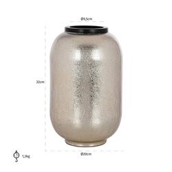 Wazon  VESNA S Srebrny