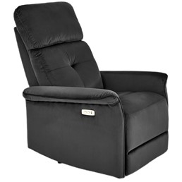 Fotel Rozkładany SEMIR Czarny