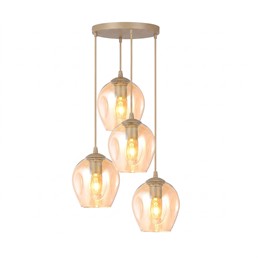 Lampa Wisząca ISTAR 4PREM Beżowy/Miodowy