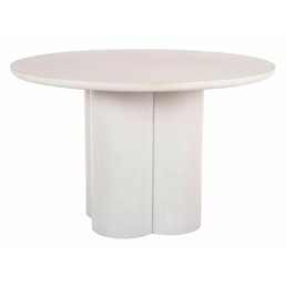 Stół ROSALIA Fi120cm Ecru