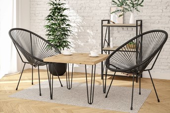 Ława L(B)-FX 67x67 Nogi III Dąb Artisan