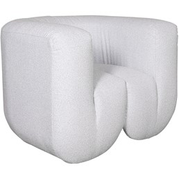 Fotel NUA N88-100-1 Jasnoszary