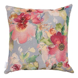 Poduszka Flower Gray 45x45