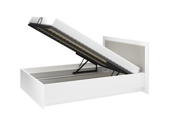 Łóżko Lahti 16 207x167x100 Biały Alpejski