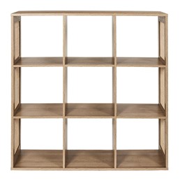 Regał KLAUS 9 Półek Naturalny