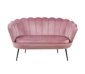 Sofa SF1-FX Różowy/Czarny