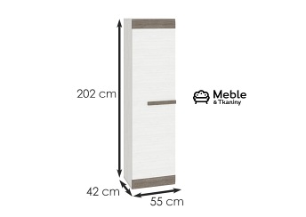 Szafa BLANCO 19 Sosna Śnieżna