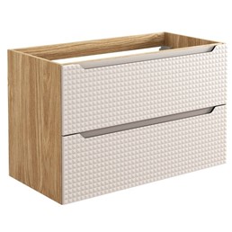 Szafka pod Umywalkę LUXOR Dąb Olejowany/Beż