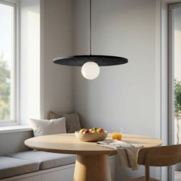 Lampa Wisząca CALMA 1 Czarny