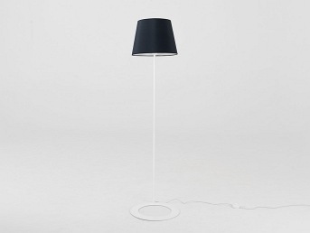 Lampa podłogowa SHADE FLOOR – klosz czarny, b