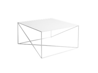 Stół Kawowy Memo Metal 80x80 Biały