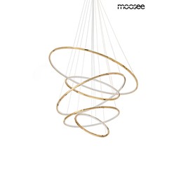 Lampa Wisząca RING SLIM L Złoty/Biały