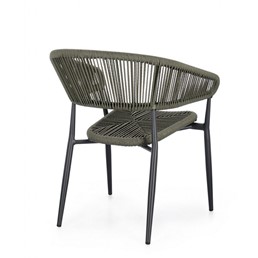 Krzesło Ogrodowe ALGAIDA Zielony