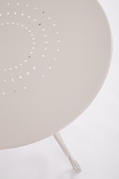 Stolik Ogrodowy ETIENNE Fi70cm Beżowy