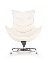 Fotel Wypoczynkowy LUXOR Biały