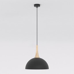 Lampa Wisząca NAUTICA 1S Czarny