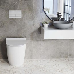 Przycisk Typu T do Stelaża Podtynkowego WC K011A-Q Stal Szczotkowana