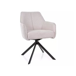Krzesło NOTTI Brego Czarny/Jasny Beżowy 22