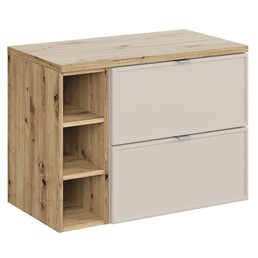 Zestaw Meblowy BELLA 80cm Dąb Artisan/Kaszmirowy Mat