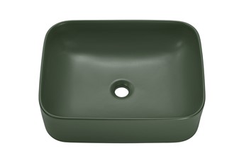Umywalka Nablatowa KAMA Zielony Mat