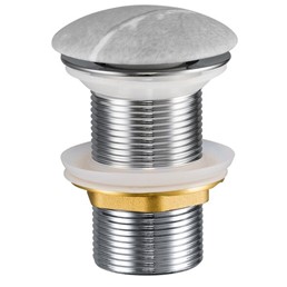 Korek do Umywalki Srebrny Mat