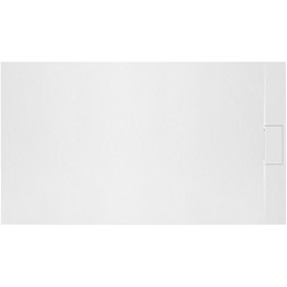 Brodzik Prysznicowy BAZALT 80x120 Biały