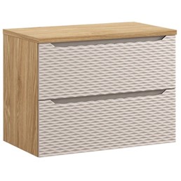 Zestaw Meblowy 80cm Beż/Dąb Olejowany