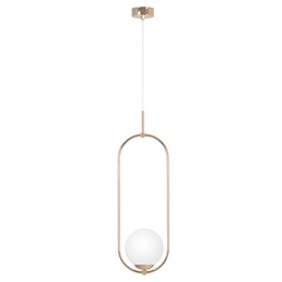 Lampa Wisząca RITUS K-5391 Złoty/Biały