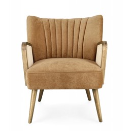 Fotel VIRNA Żółty