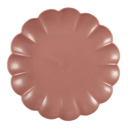 Talerz Deserowy IRIS 20,5cm Różowy
