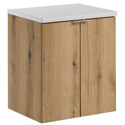 Zestaw Meblowy NOVA 50cm Biały Mat/Dąb Coast Evoke