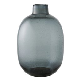 Wazon ECHO 35cm Czarny/Dymiony