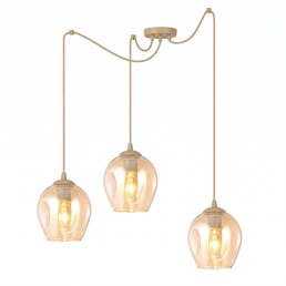 Lampa Wisząca LEVEL 3 Beżowy/Miodowy