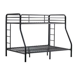 Łóżko Piętrowe LM7-FX 90/140x200 Czarny