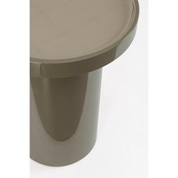 Stolik Kawowy OTILIA Fi40cm Brązowy