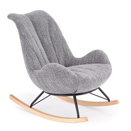 Fotel Bujany LUIS Popielaty