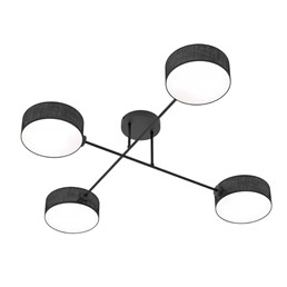 Lampa Sufitowa MAGA 4 Czarny