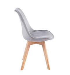 Krzesło Velvet PC-010-V Szary