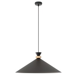 Lampa Wisząca OLIVO 1L Czarny