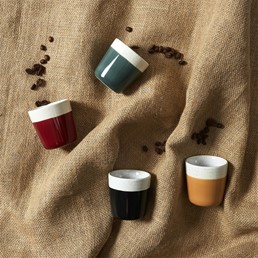 Kubek do Espresso DOBLO 100ml Czarny