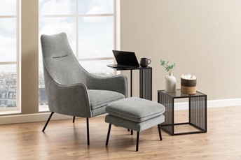 Stolik Pomocniczy STRINGTON Czarny