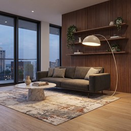 Lampa Podłogowa ARCOS LP1 Beżowy