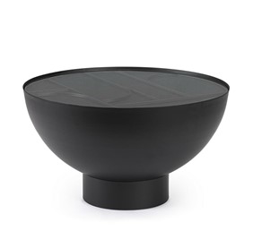 Stolik Kawowy ARCHIE Fi70cm Czarny