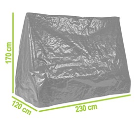 Pokrowiec na Huśtawkę Ogrodową 230x120x170 Zielony