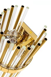 Lampa Ścienna GARDA Złota