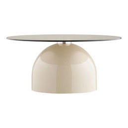 Stolik Kawowy RAVELLO fi70 Beżowy