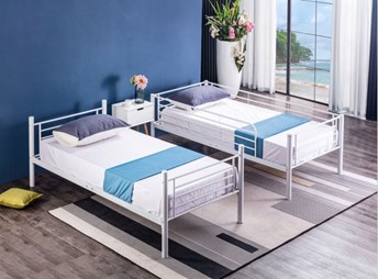 Łóżko Piętrowe BND006 Biały