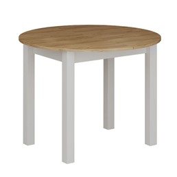 Stół Rozkładany ST3-FX (100x140)x100 Dąb Złoty Craft/Biały