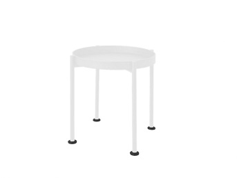 Stół Kawowy Hanna Metal 1-F 40x45 Biały