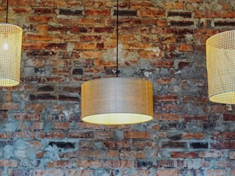 Lampa Wisząca MASALA JUTE COVER 50x30 Czarny